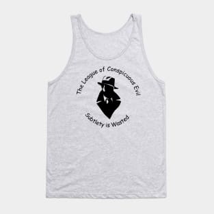 The League of Conspicuous Evil Logo Transparent Tank Top